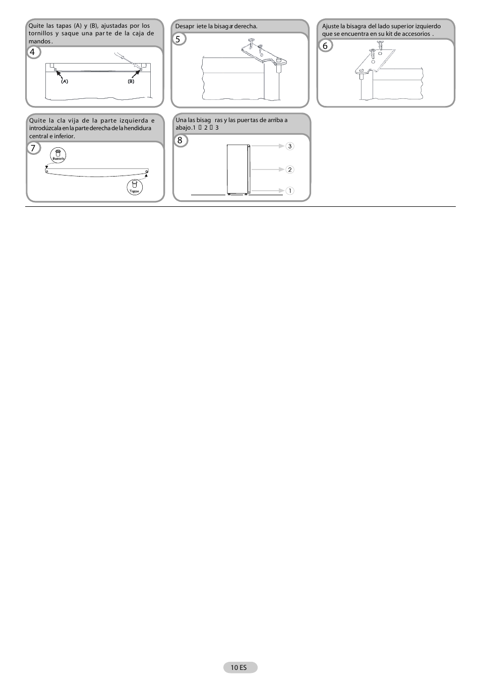 Candy CFM 2355 User Manual | Page 11 / 30