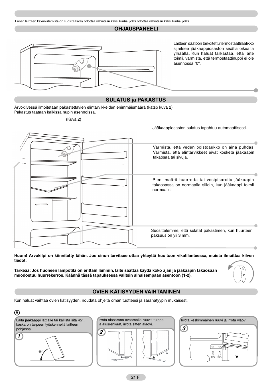 Candy CFM 2355 User Manual | Page 22 / 30