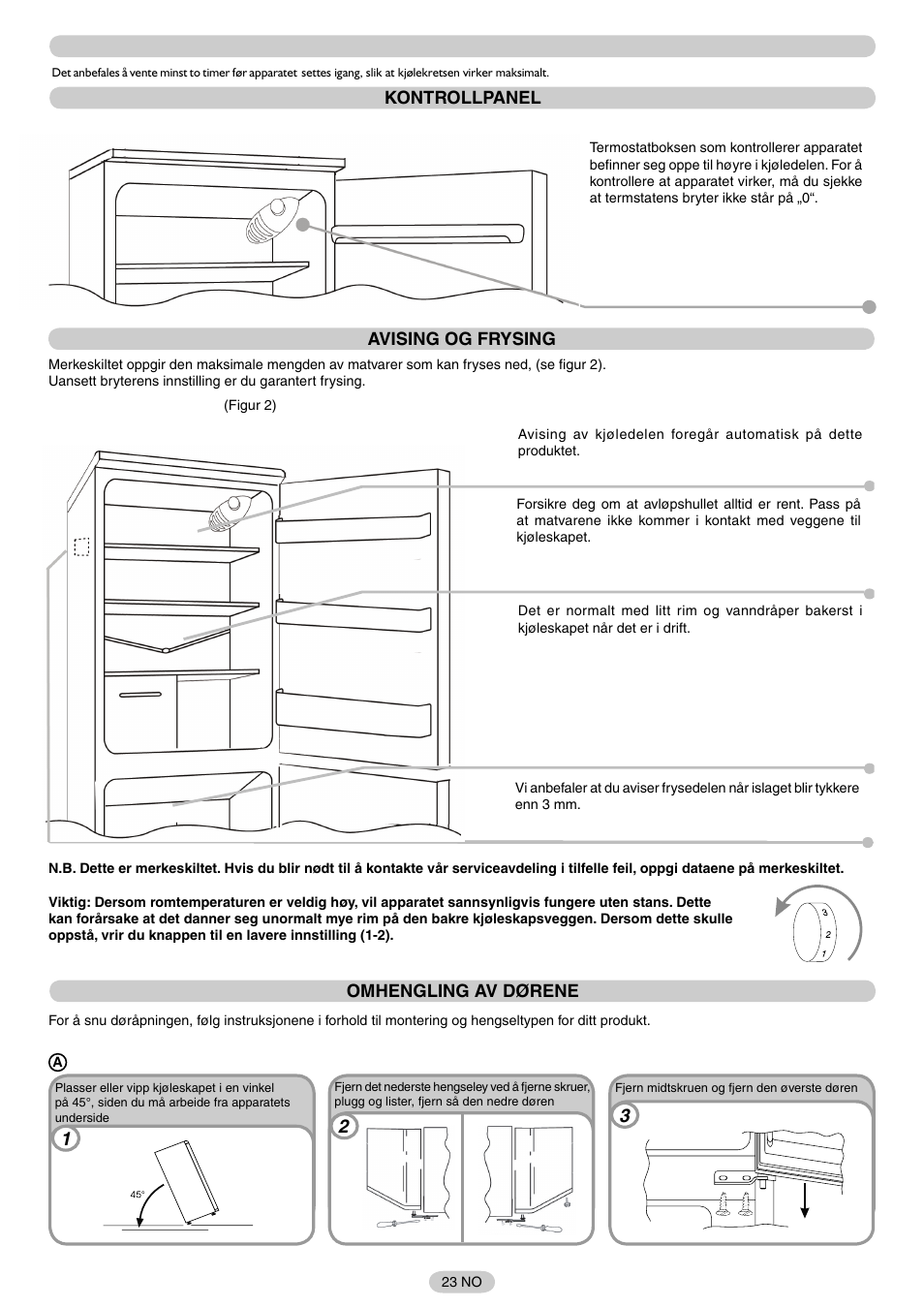 Candy CFM 2355 User Manual | Page 24 / 30