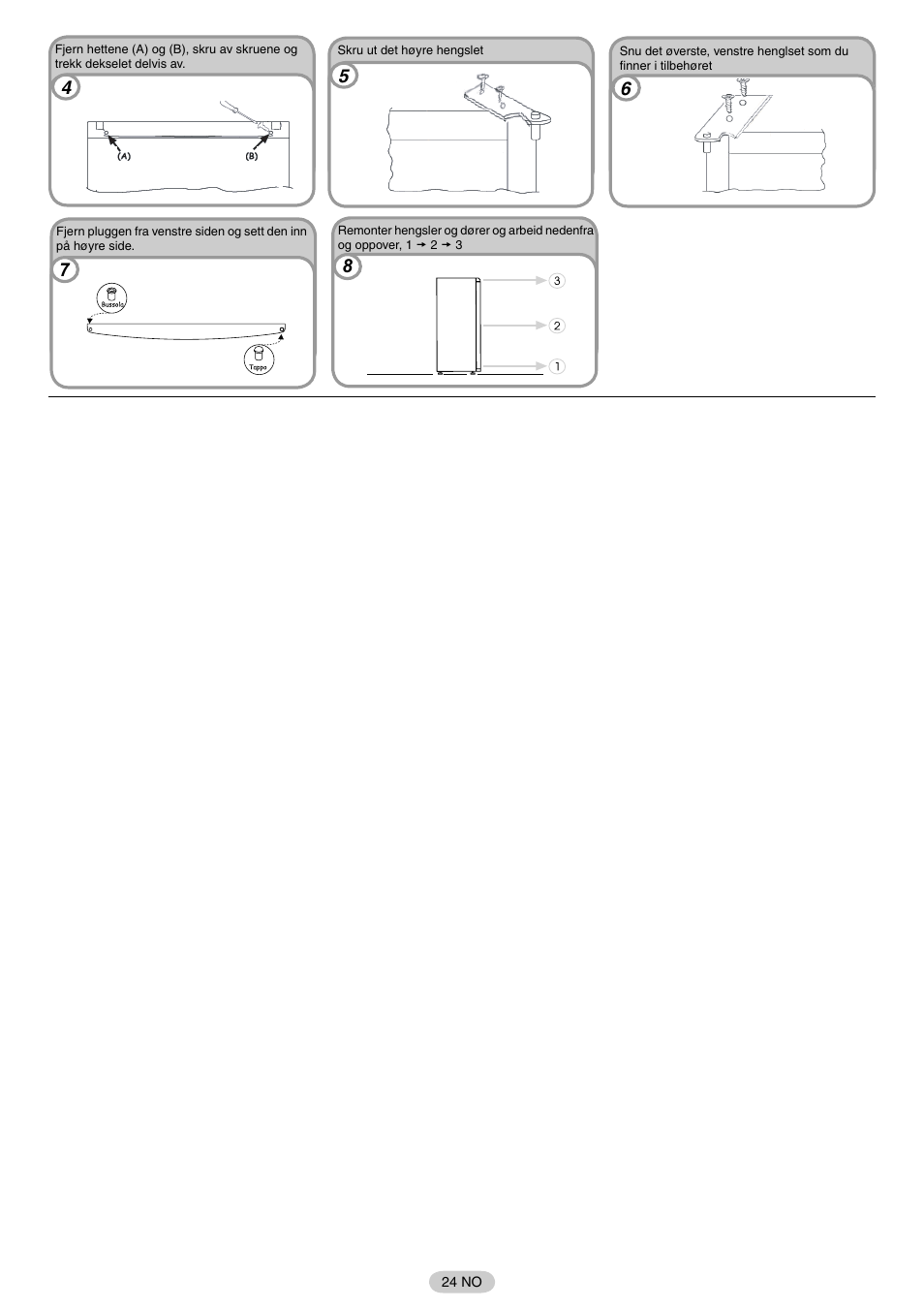 Candy CFM 2355 User Manual | Page 25 / 30