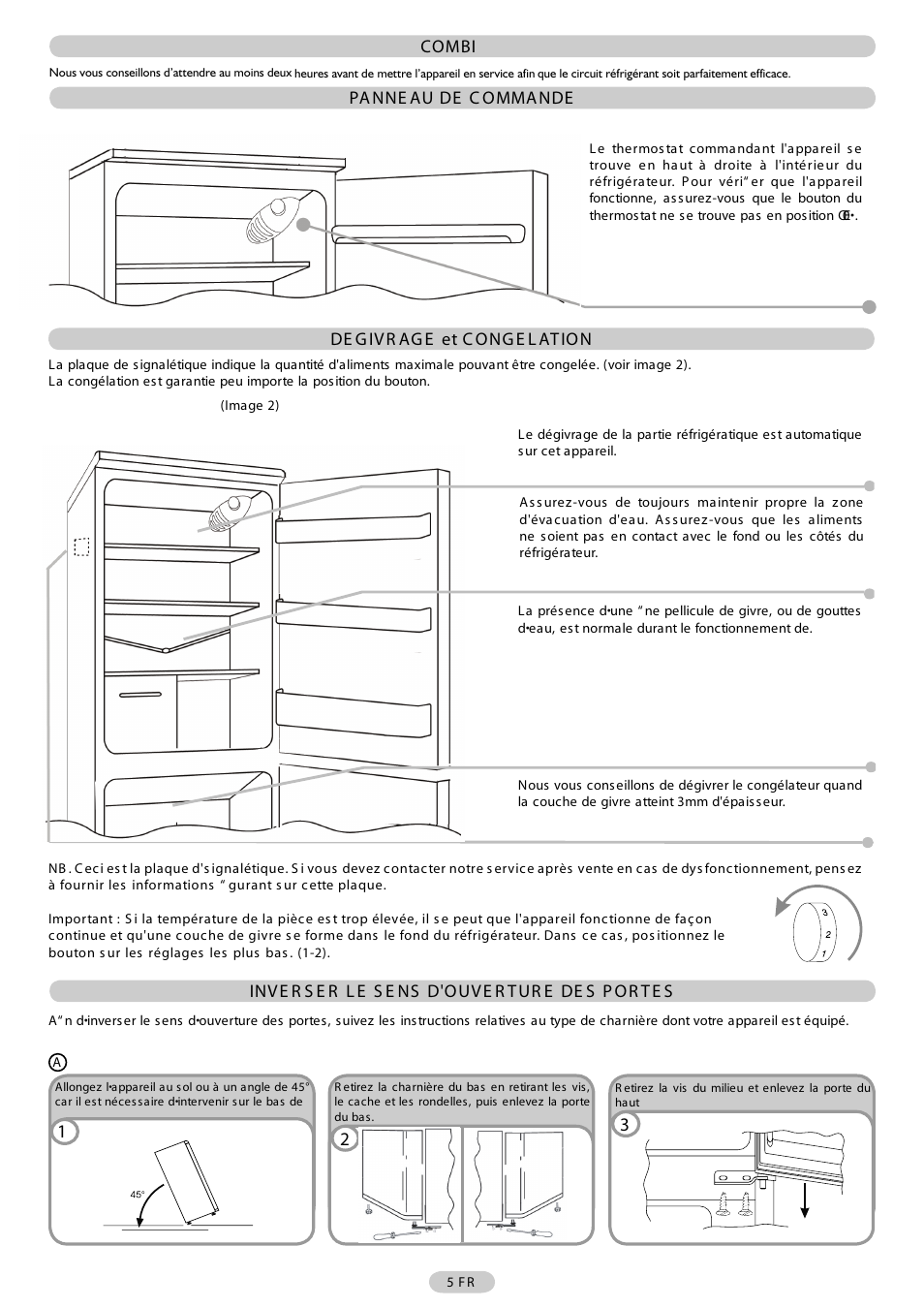 Candy CFM 2355 User Manual | Page 6 / 30