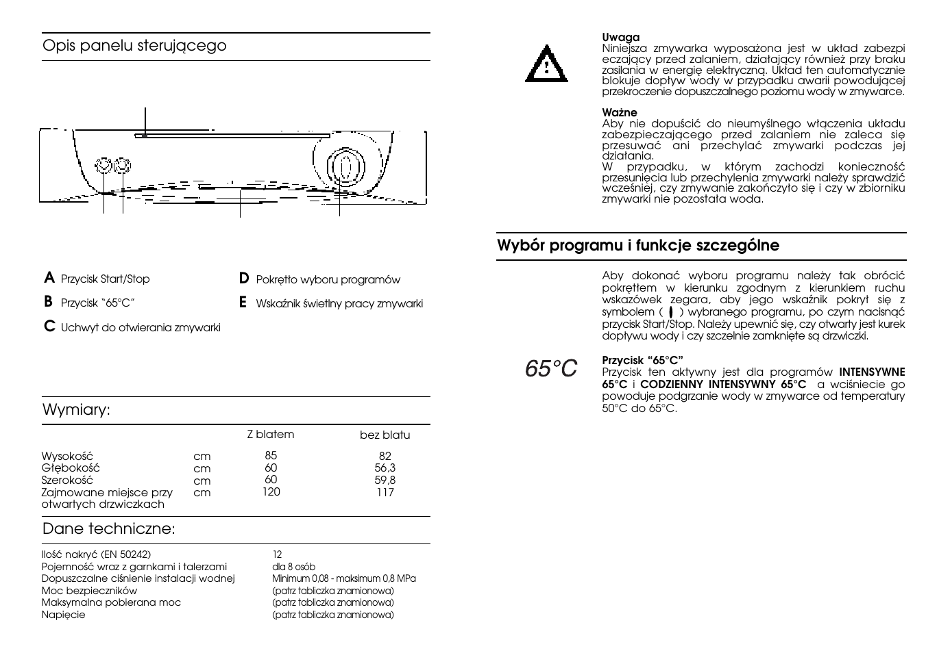 Candy LS CD 372__1 User Manual | Page 18 / 21