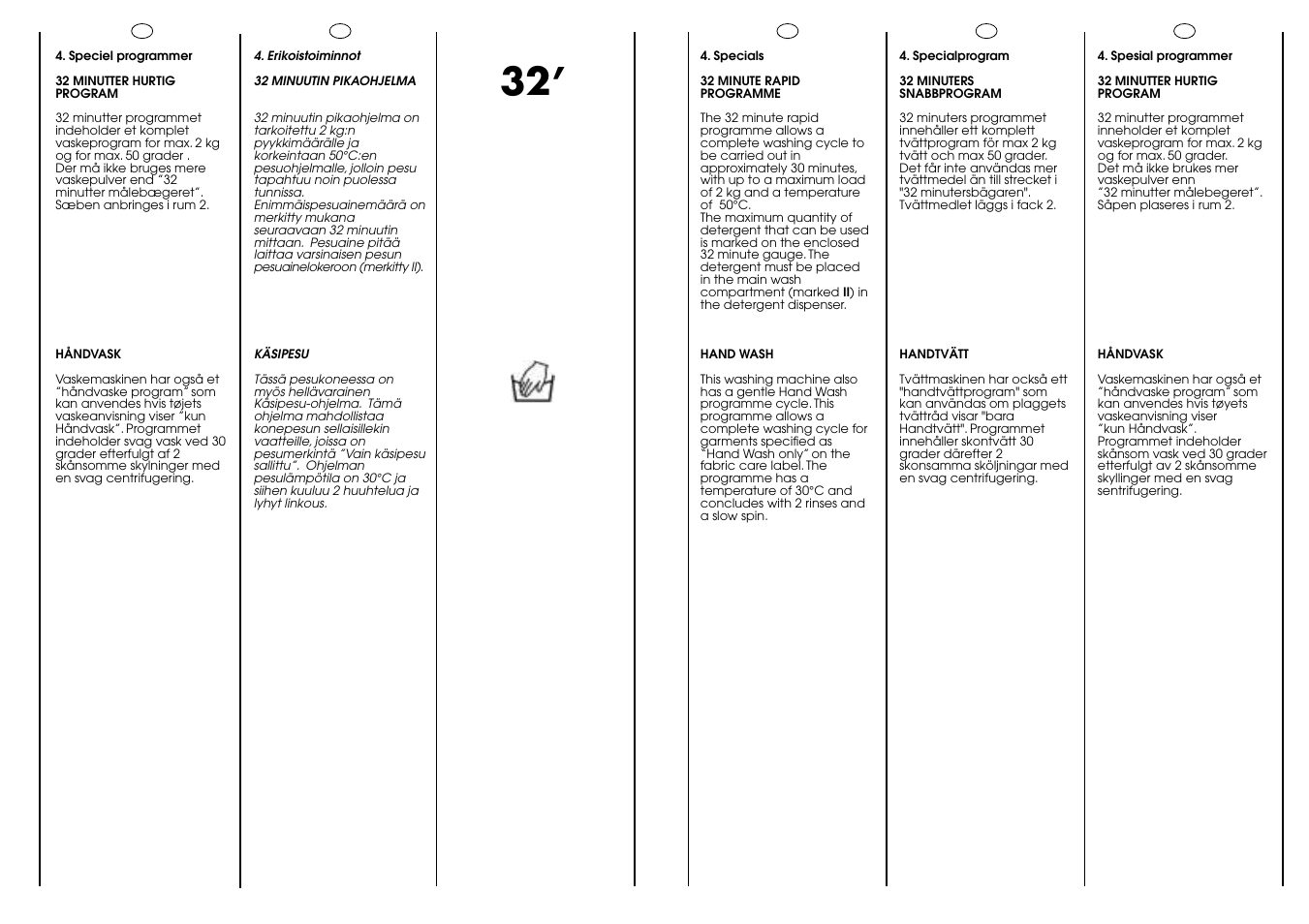 Candy LB CBL 100 SY User Manual | Page 21 / 37