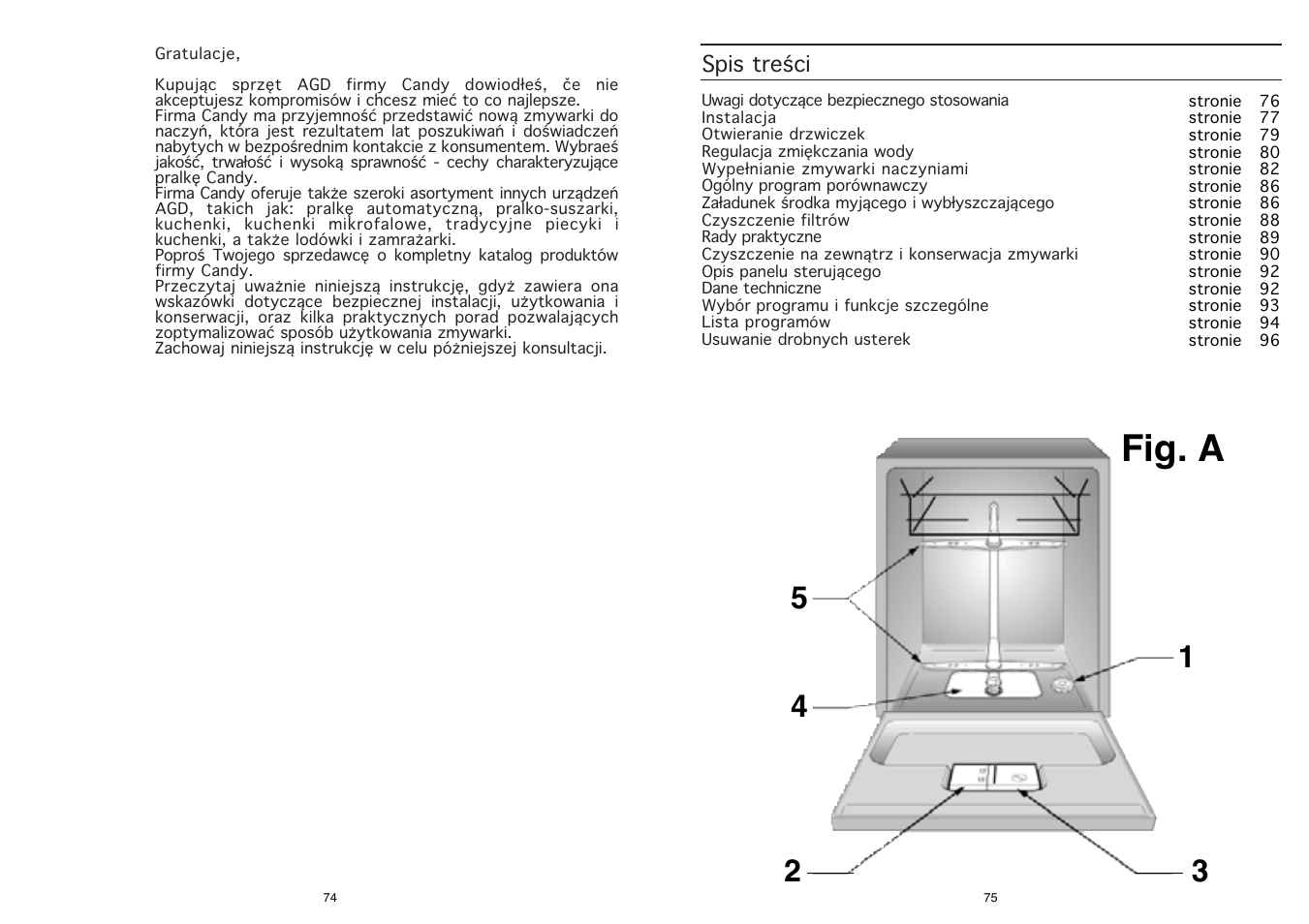 Fig. a | Candy CD 500 User Manual | Page 38 / 65