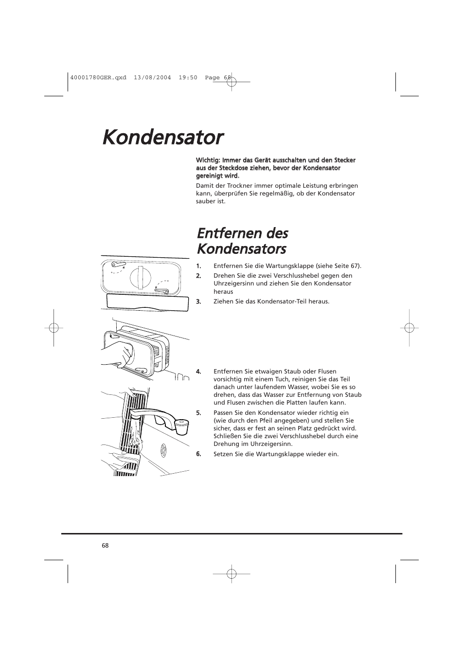 Kko on nd de en nssa atto orr | Candy AB CDC 668 - SY User Manual | Page 68 / 112