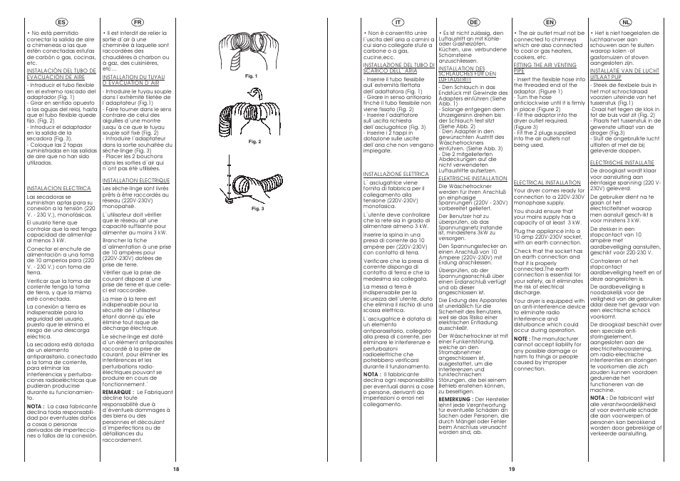 Candy CST 115 EX User Manual | Page 10 / 24