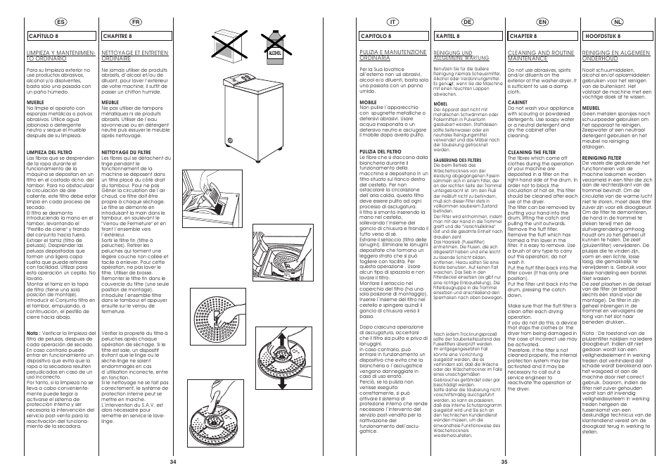 Candy CST 115 EX User Manual | Page 18 / 24