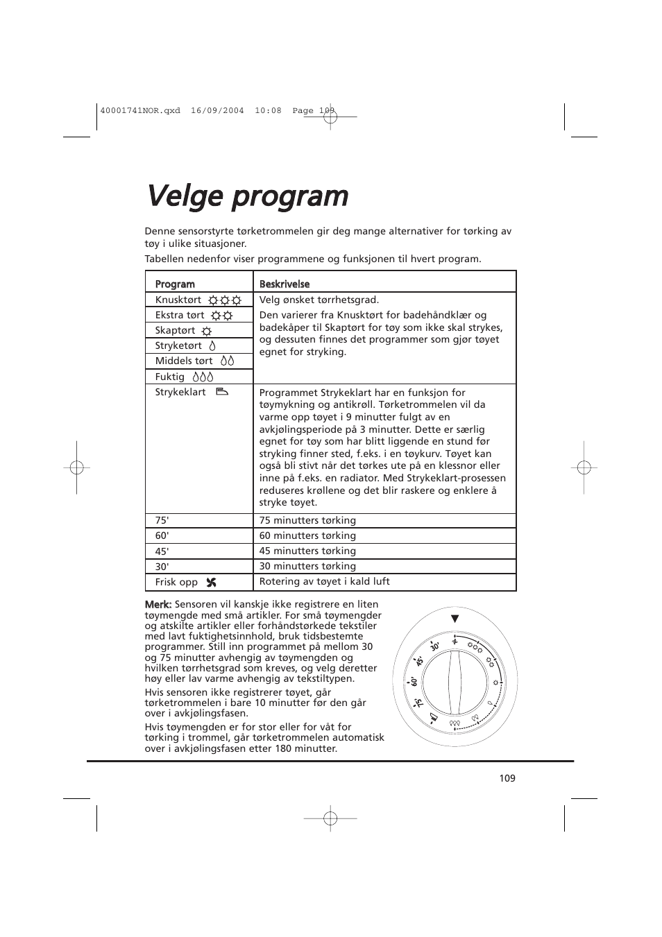 Vve ellg ge e p prro og grra am m | Candy AB CDV 660 -SY User Manual | Page 109 / 132
