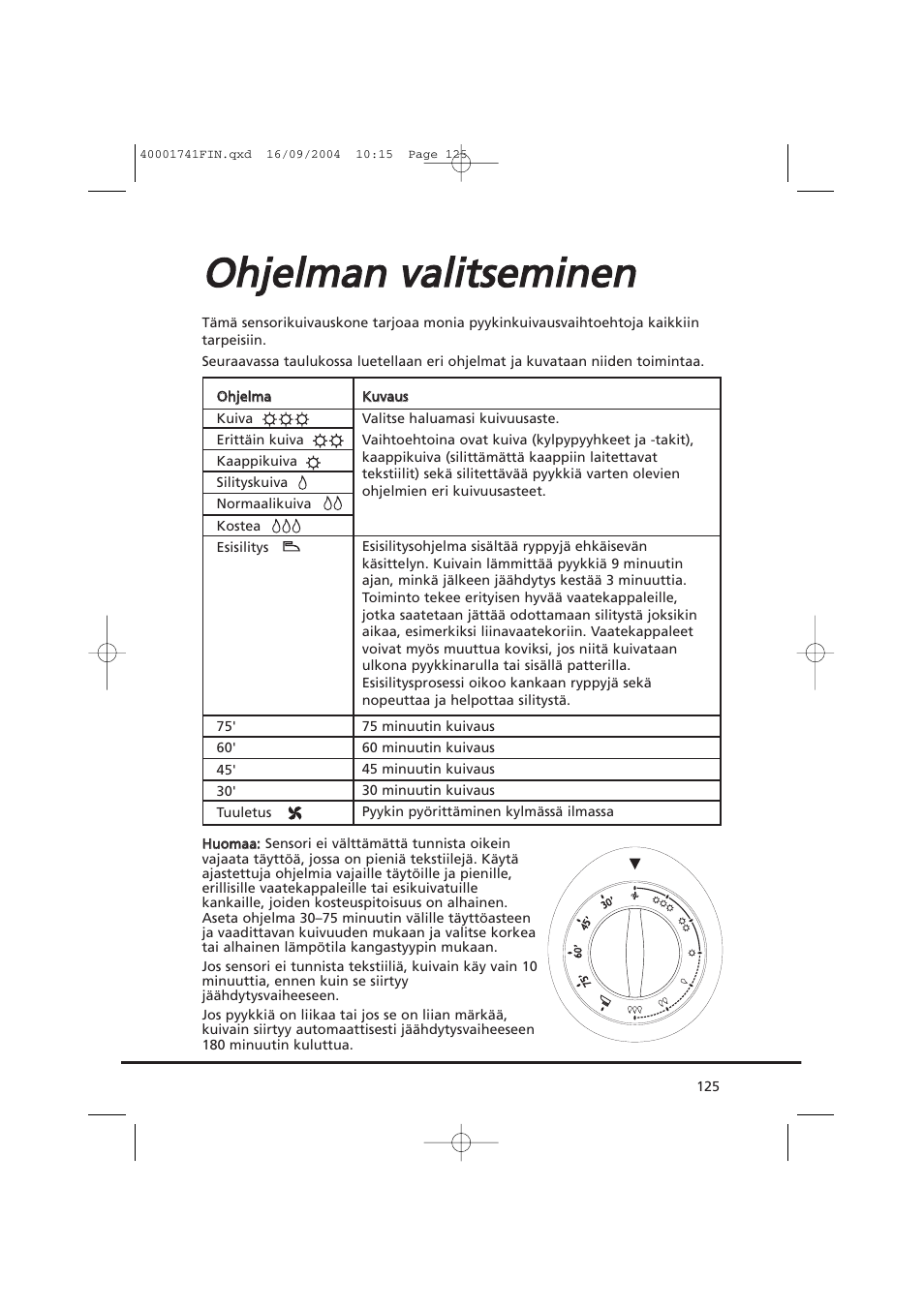 Candy AB CDV 660 -SY User Manual | Page 125 / 132