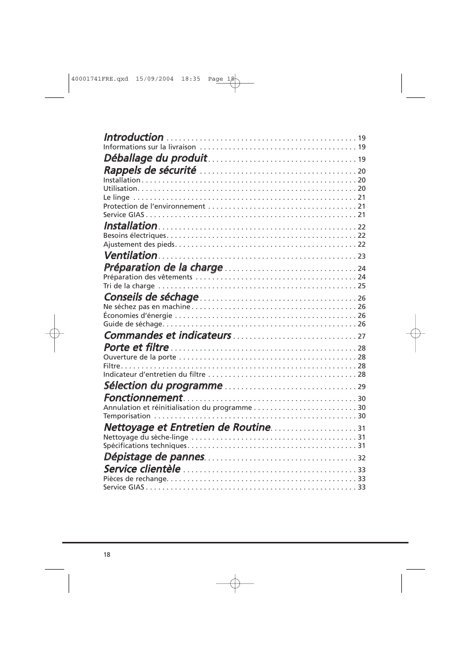 Candy AB CDV 660 -SY User Manual | Page 18 / 132