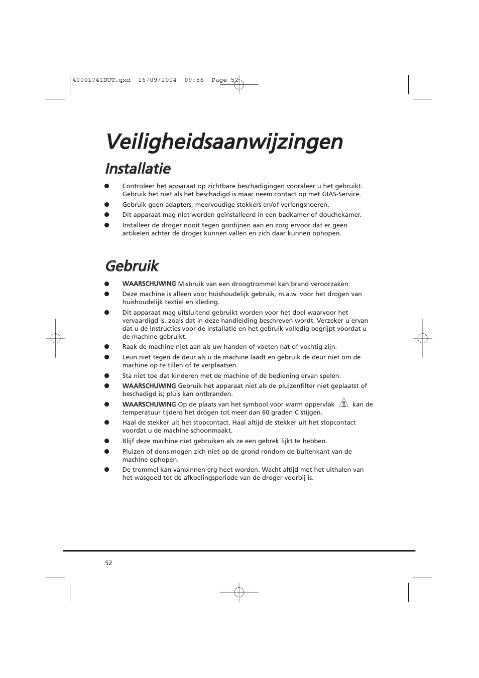 Gge eb brru uiik k | Candy AB CDV 660 -SY User Manual | Page 52 / 132