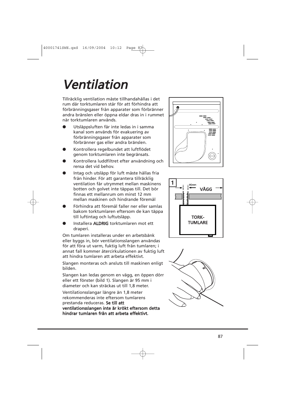 Vve en nttiilla attiio on n | Candy AB CDV 660 -SY User Manual | Page 87 / 132