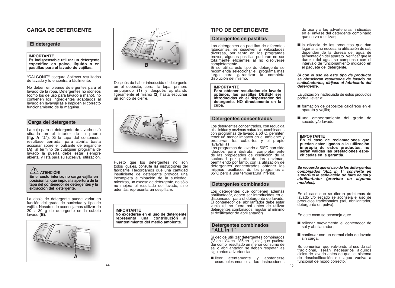 Candy CDF8 615 - S User Manual | Page 23 / 73