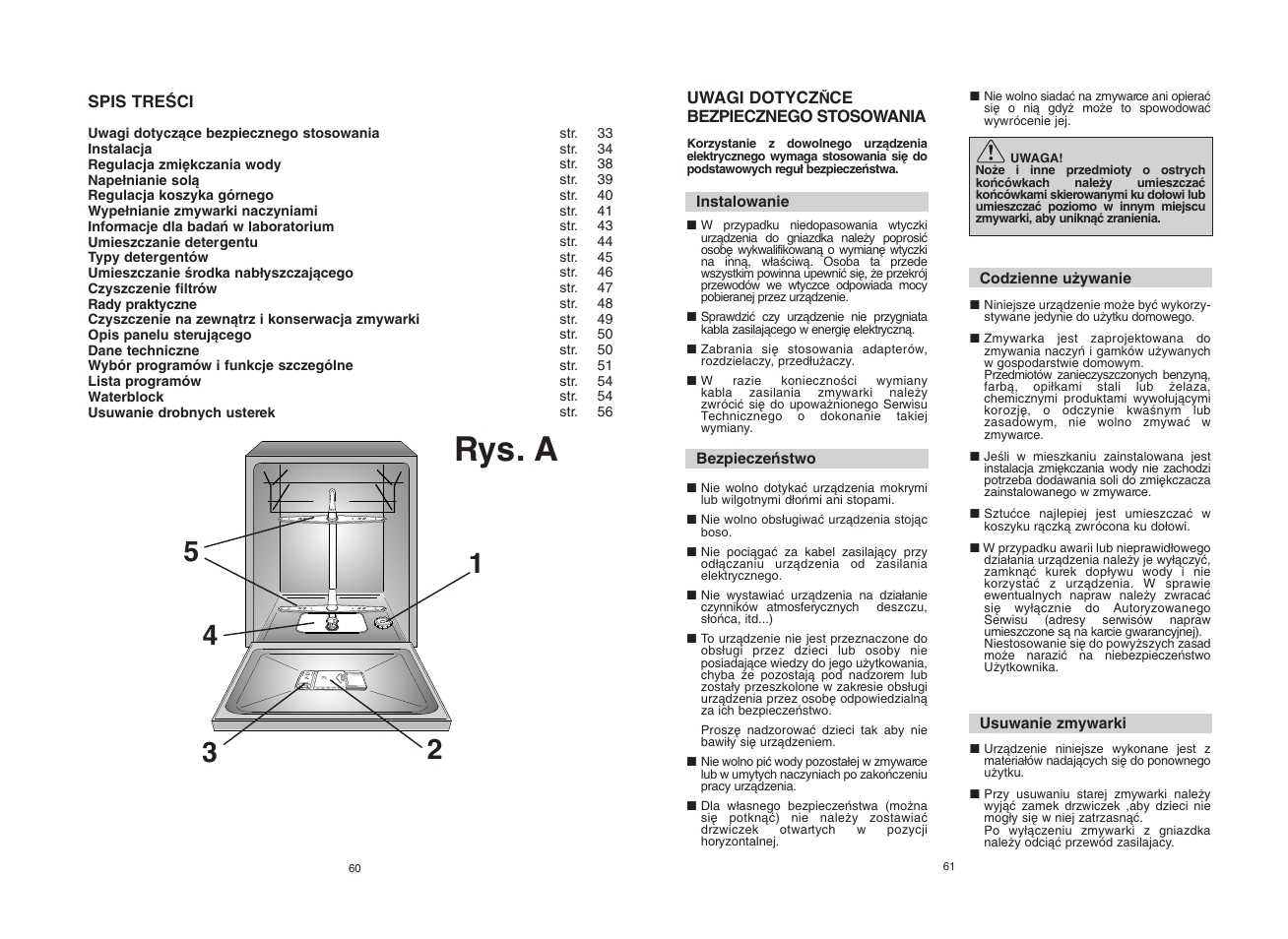 Rys. a | Candy CDF8 615 - S User Manual | Page 31 / 73