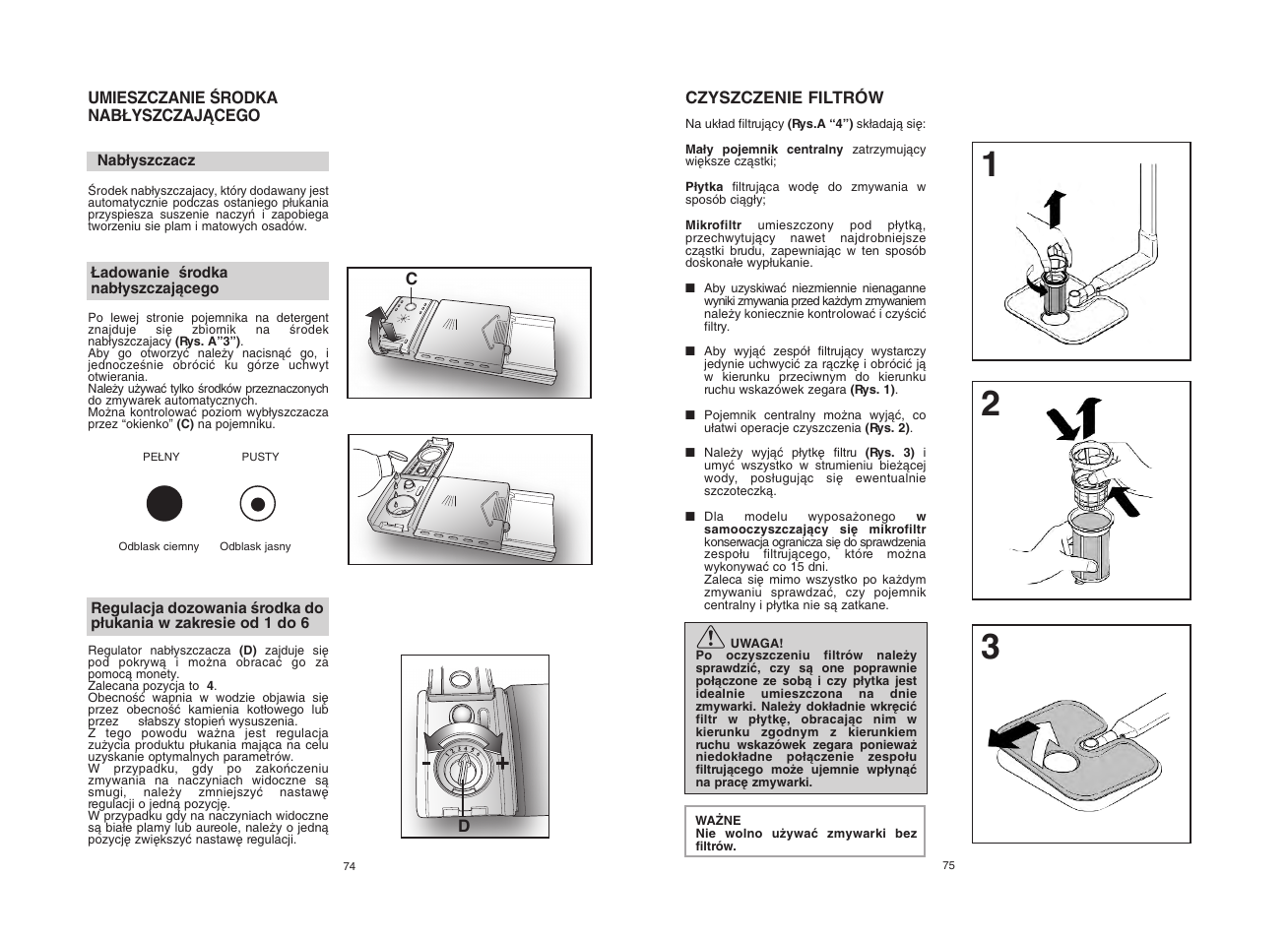 Candy CDF8 615 - S User Manual | Page 38 / 73