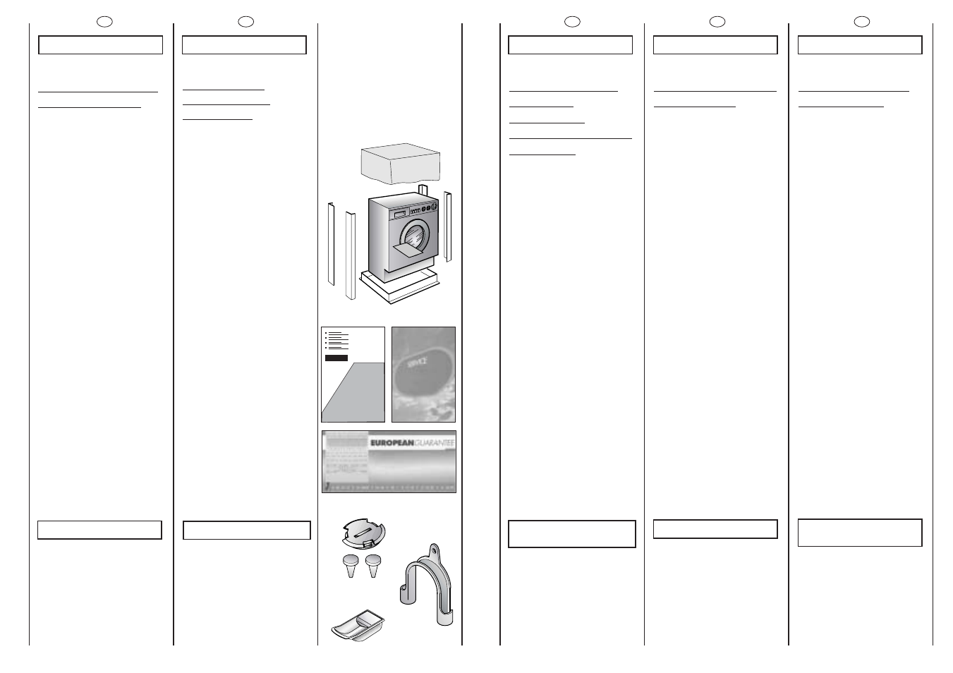 Candy CDB 126-80 User Manual | Page 4 / 49
