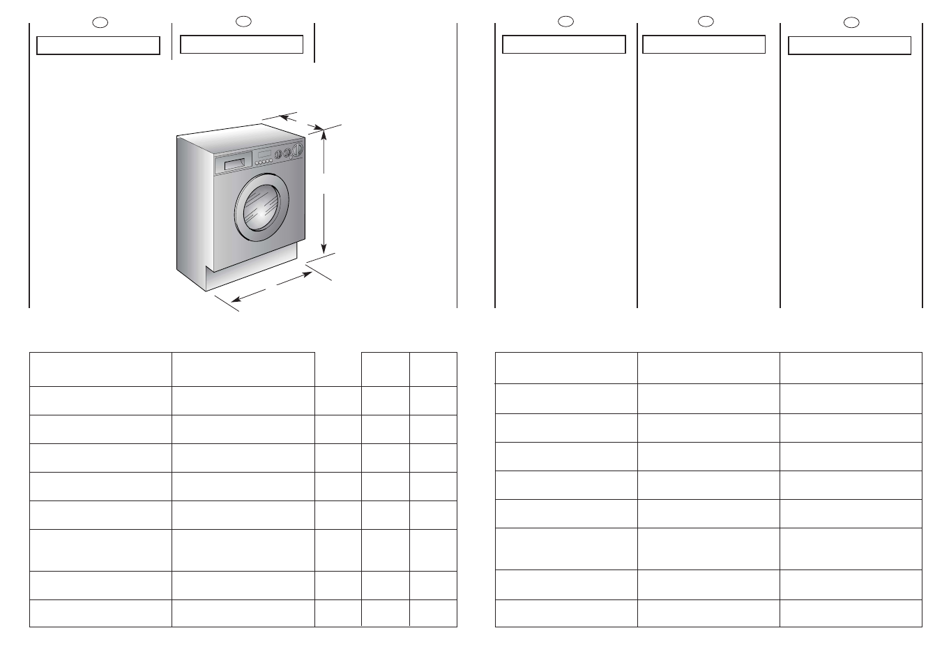 Candy CDB 126-80 User Manual | Page 8 / 49