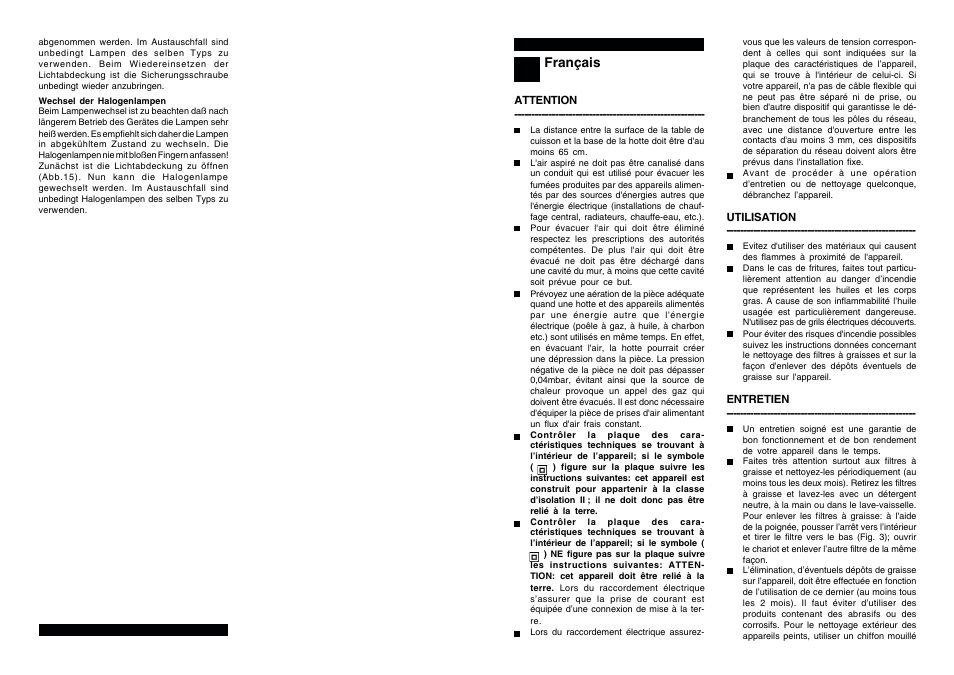 Candy CBT 92 X User Manual | Page 5 / 10