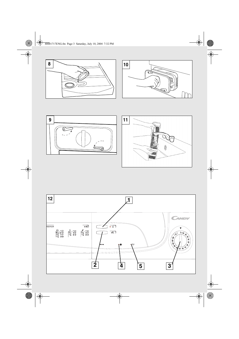 Candy AB CDC 168 - SY User Manual | Page 3 / 104