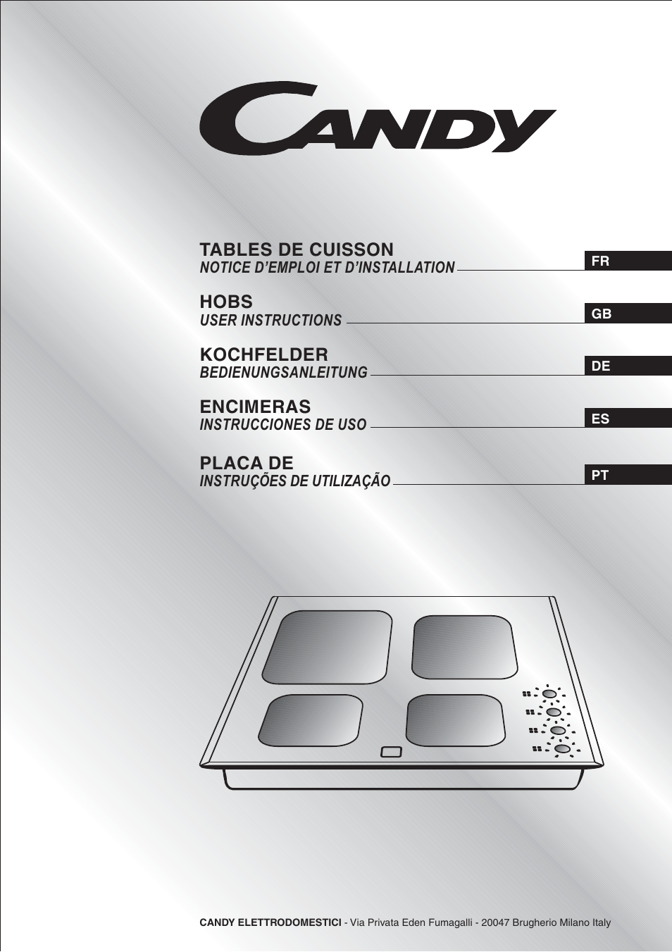 Candy PVD 646 N User Manual | 32 pages