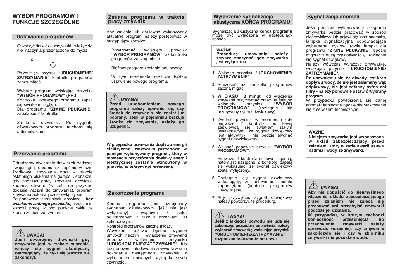 Candy LS CDI 1010 - S User Manual | Page 12 / 69
