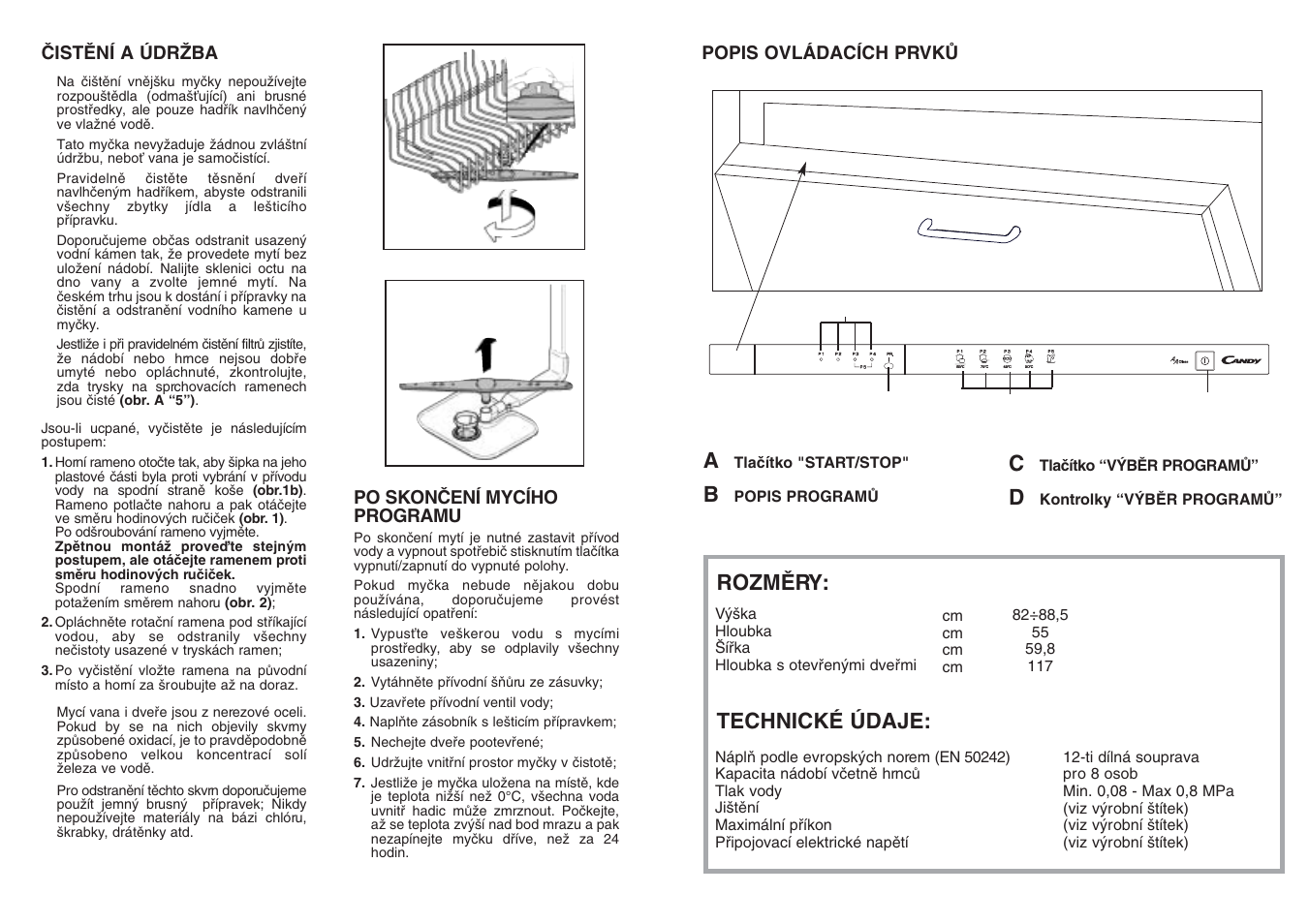 Candy LS CDI 1010 - S User Manual | Page 24 / 69