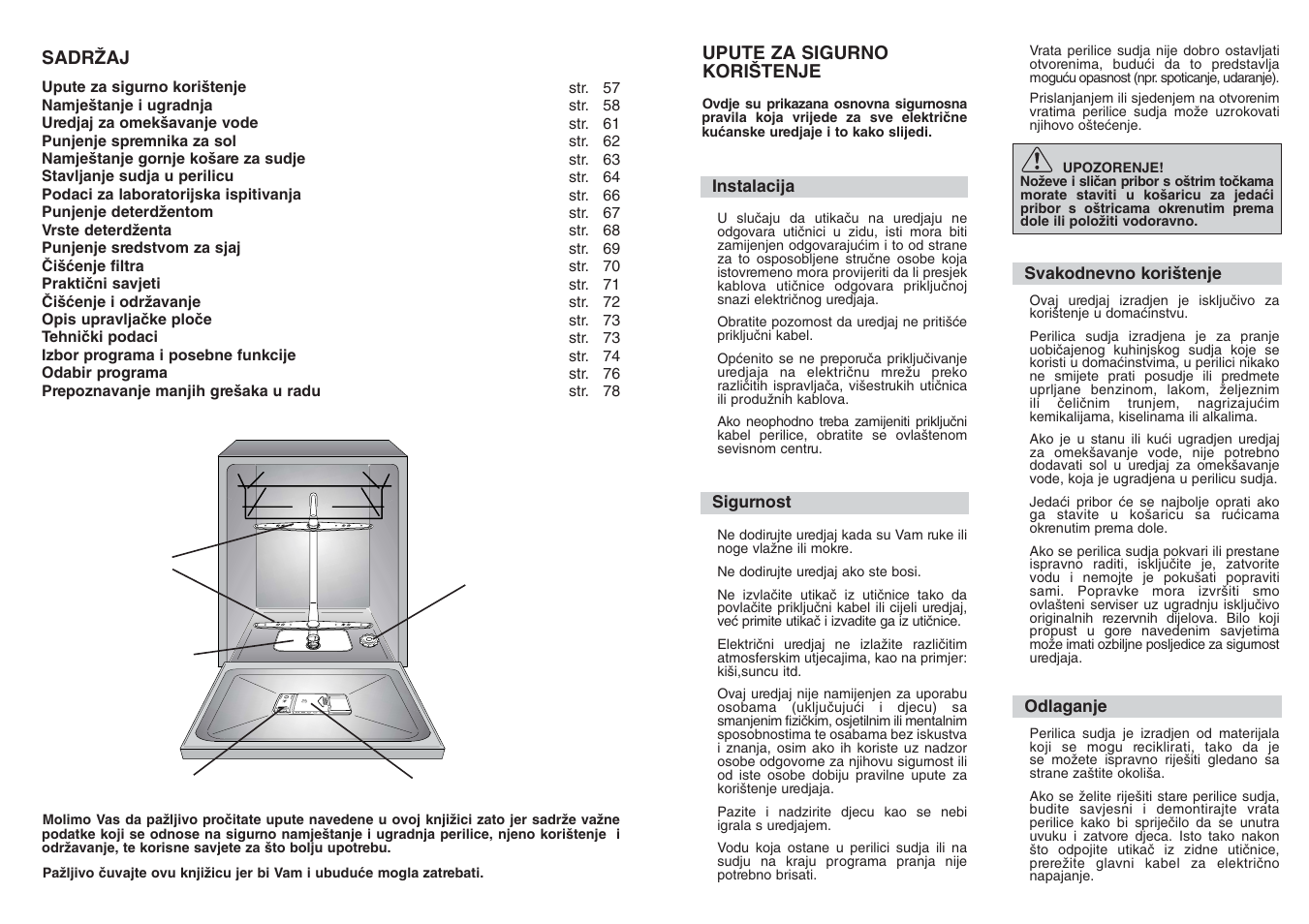 Slika a | Candy LS CDI 1010 - S User Manual | Page 29 / 69