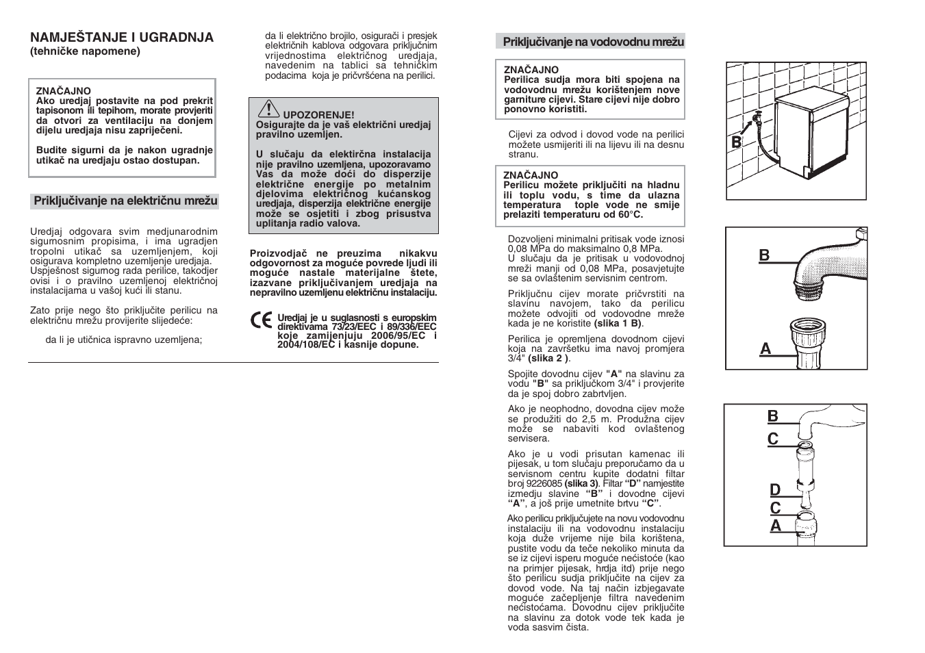 Candy LS CDI 1010 - S User Manual | Page 30 / 69