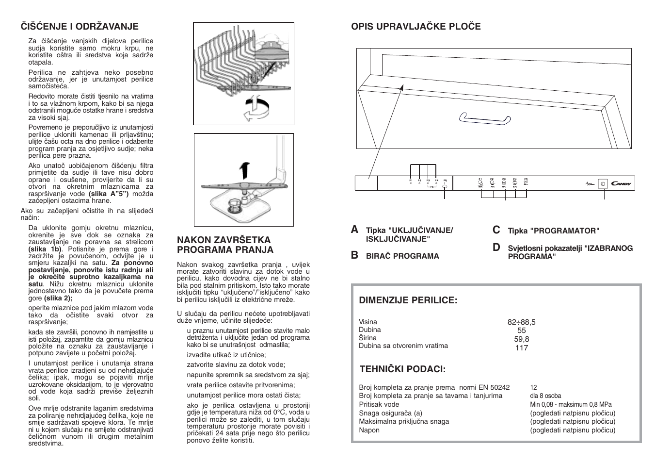 Candy LS CDI 1010 - S User Manual | Page 37 / 69