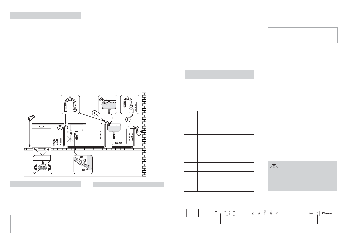 Candy LS CDI 1010 - S User Manual | Page 44 / 69