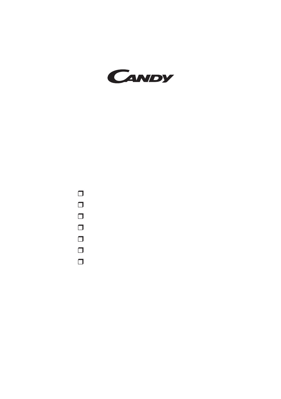 Candy PLDAS 640 X User Manual | 19 pages