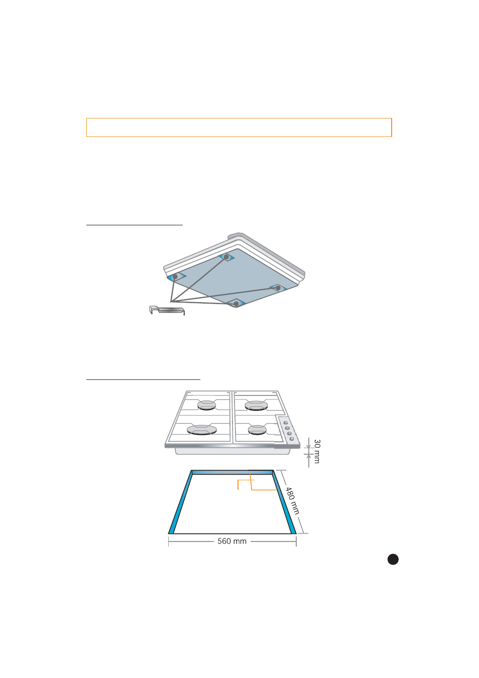 Installation: "building-in | Candy PLDAS 640 X User Manual | Page 9 / 19