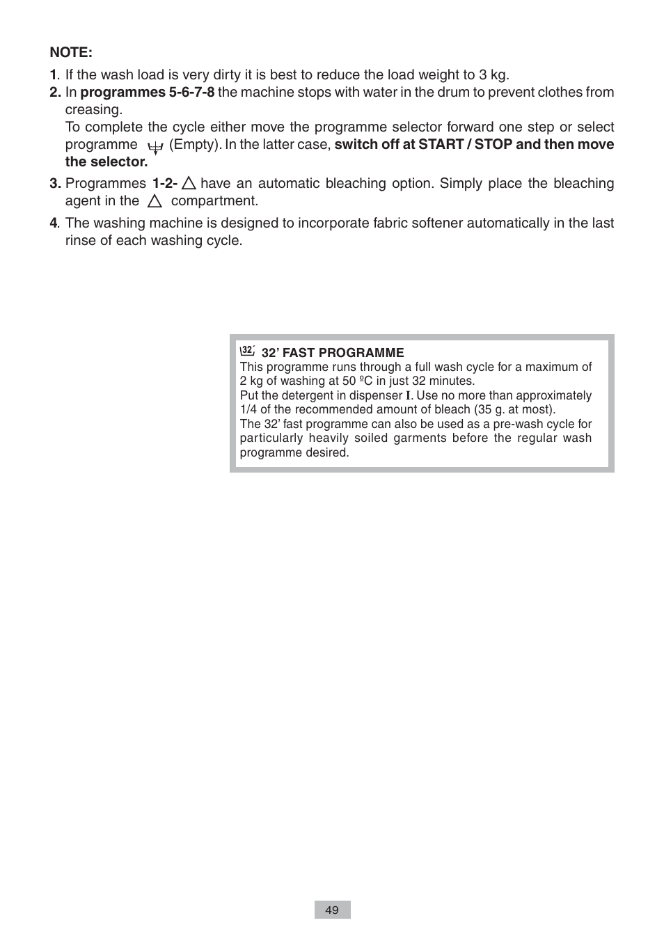 Candy LB CTS 60 SY User Manual | Page 11 / 12