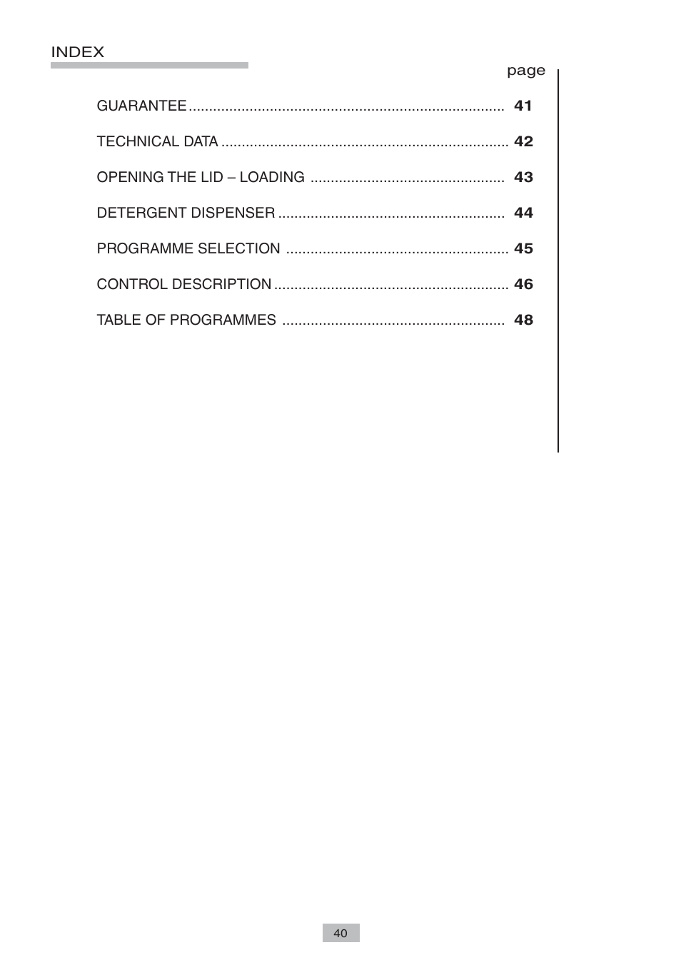 Candy LB CTS 60 SY User Manual | Page 2 / 12