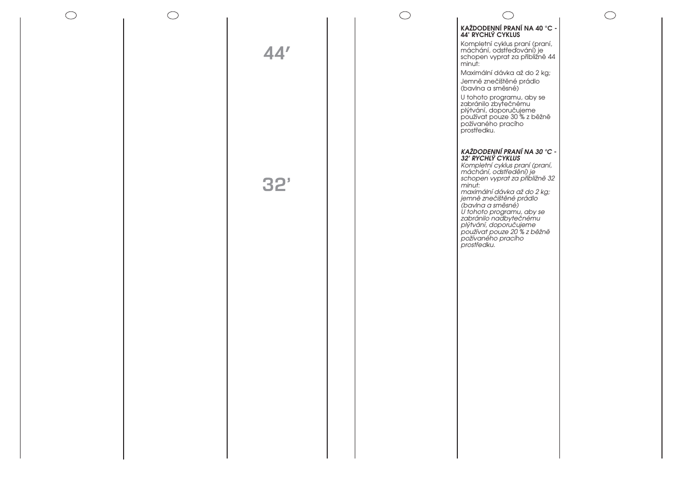 Candy AQUA 80F User Manual | Page 26 / 37