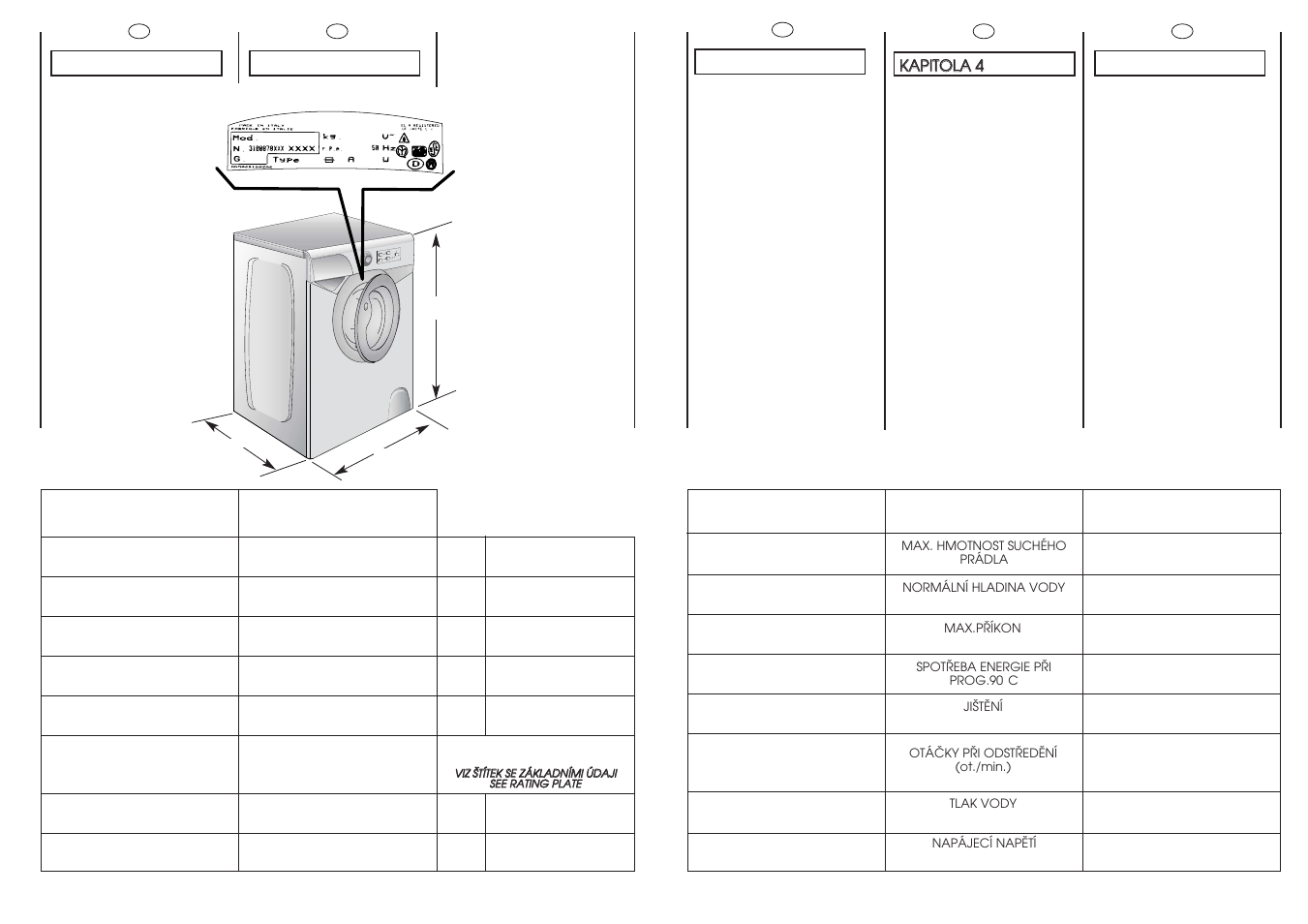 Candy AQUA 80F User Manual | Page 8 / 37