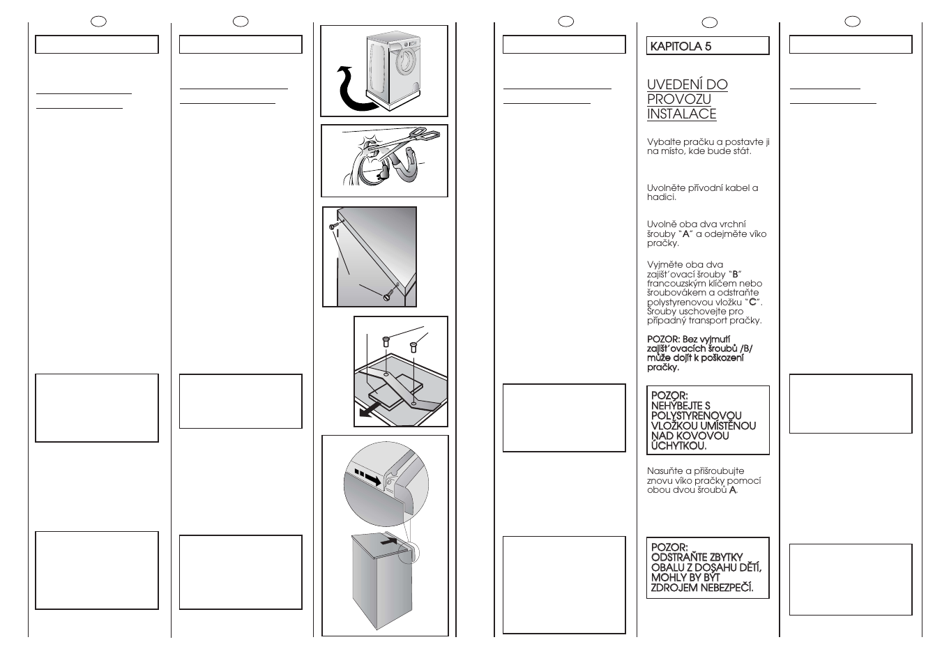 Candy AQUA 80F User Manual | Page 9 / 37