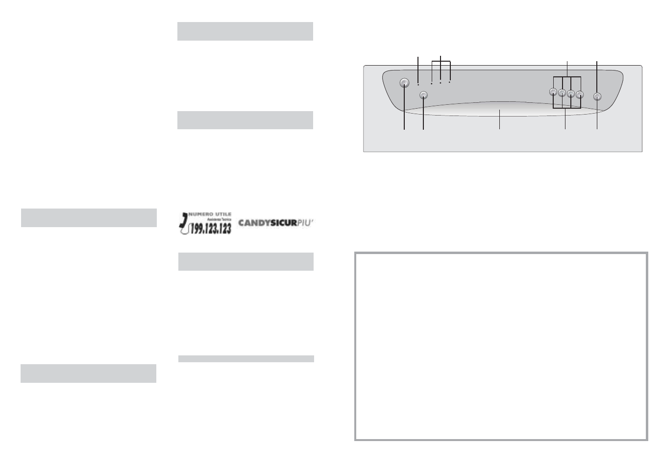 Candy CDF 615 AX - 84 S User Manual | Page 2 / 33