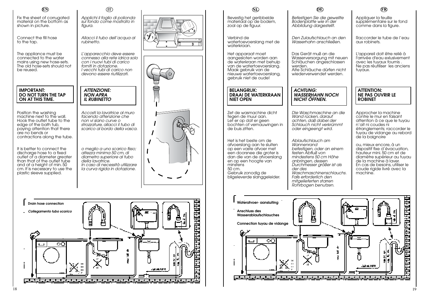 Candy AQUAMATIC 8T User Manual | Page 10 / 33