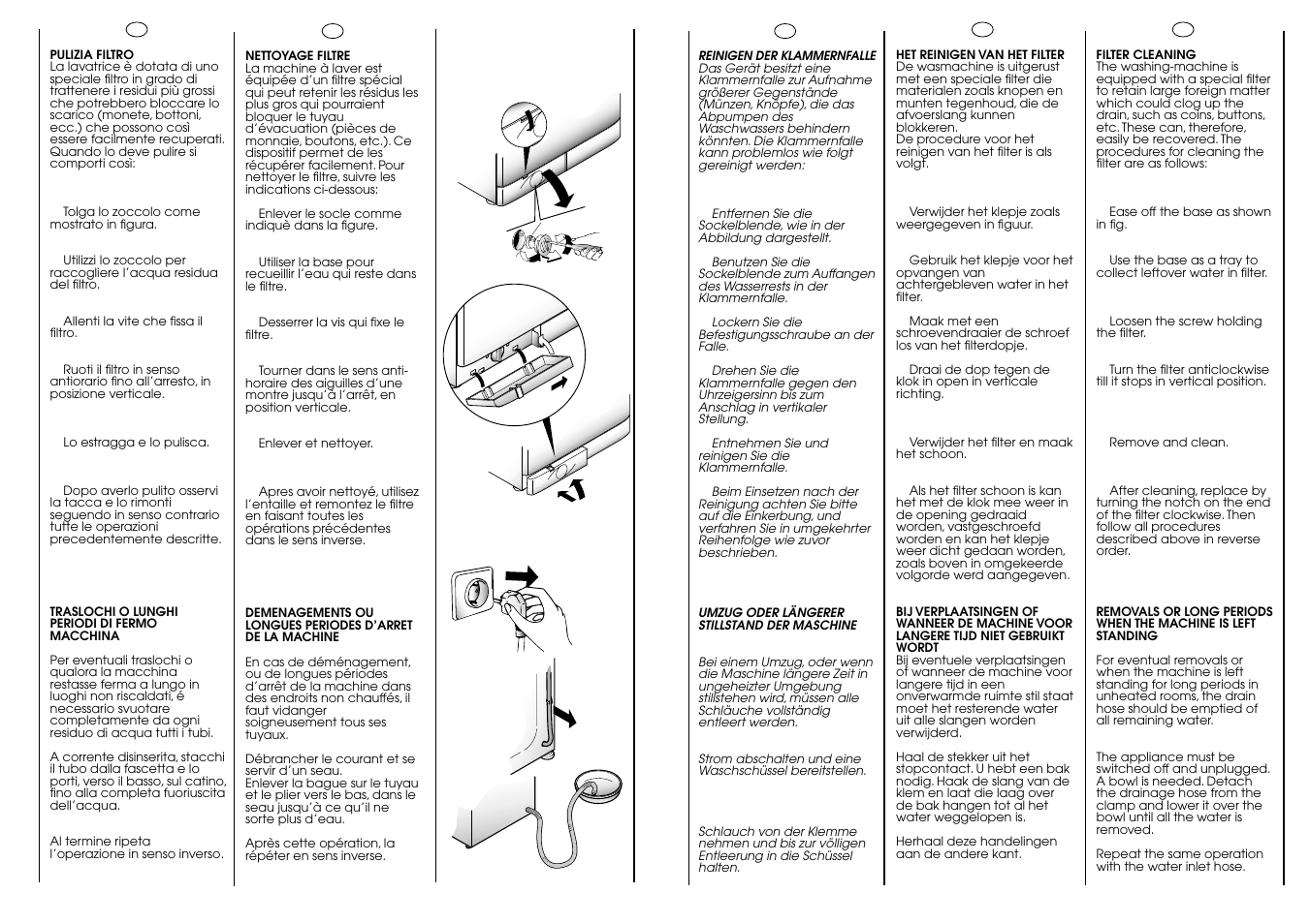 Candy ACTIVA SMART 130 SY CE User Manual | Page 33 / 37