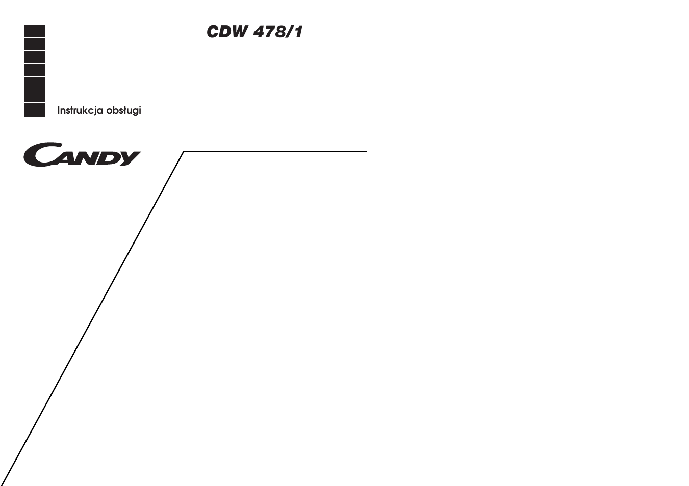 Candy LS CDW 478__1 User Manual | 21 pages