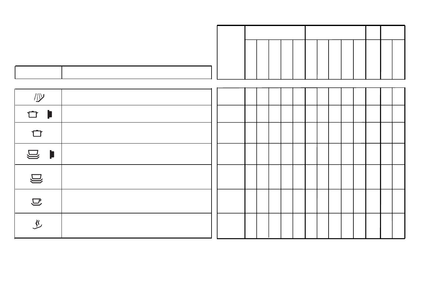 Liste des programmes | Candy LS CDW 478__1 User Manual | Page 3 / 21