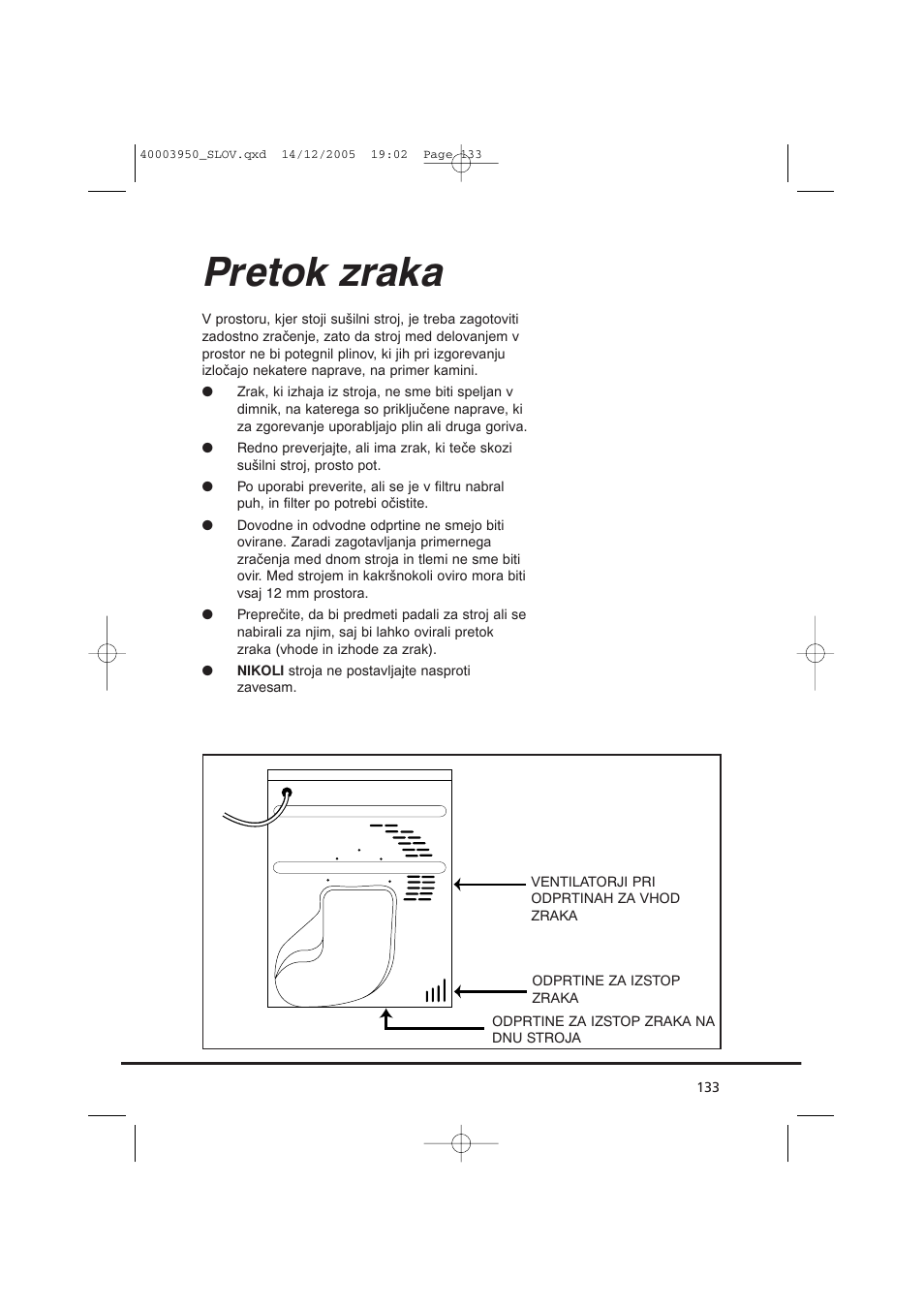 Pretok zraka | Candy CC2 77 T-86S User Manual | Page 133 / 164