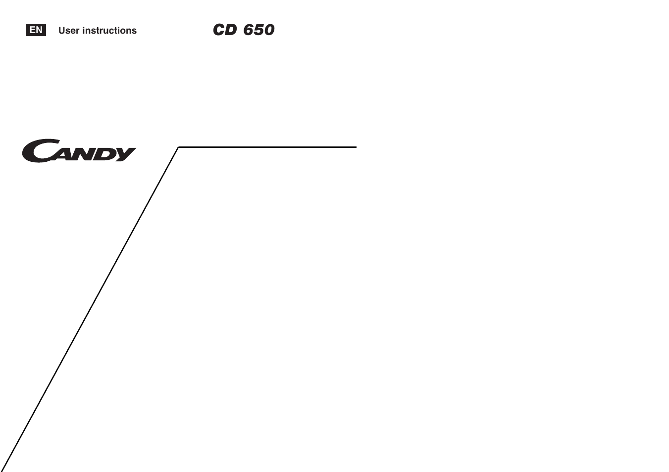 Candy LS CD 650 UK User Manual | 17 pages