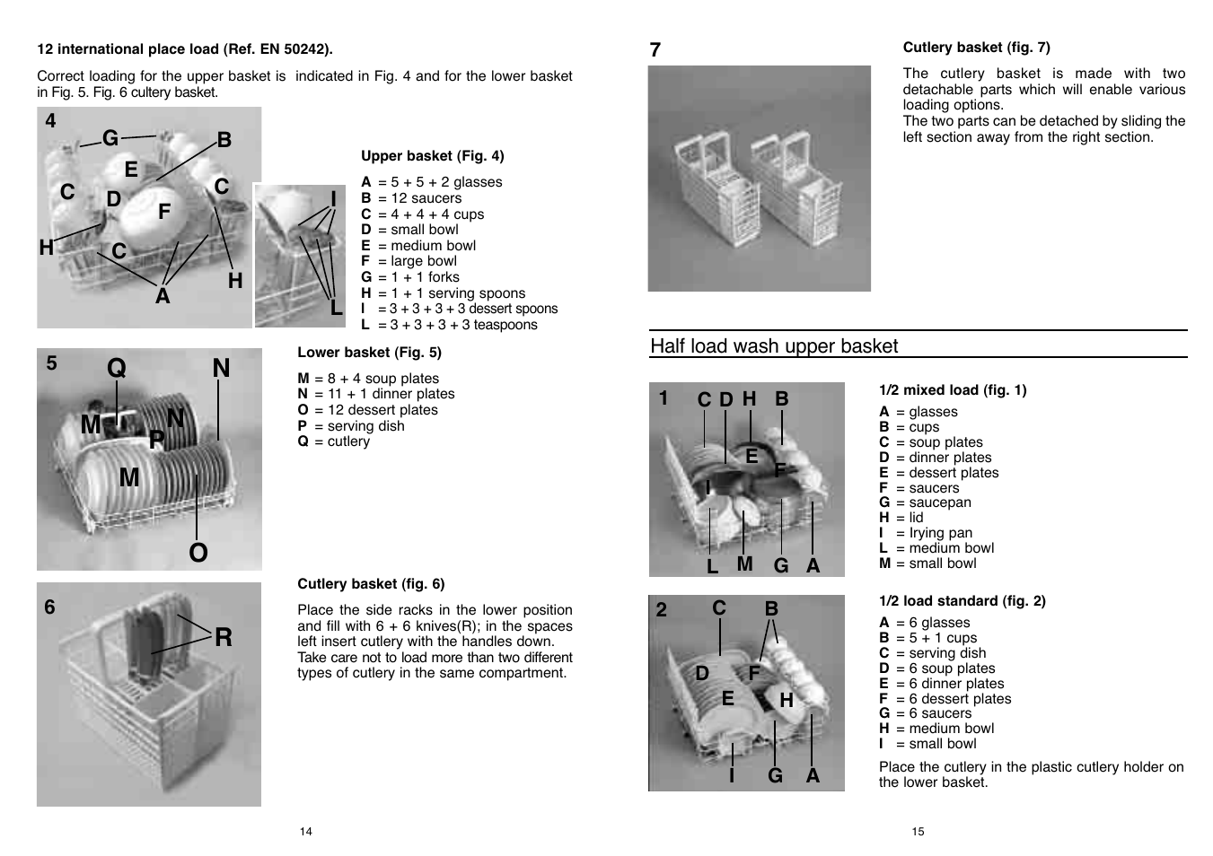 Candy LS CD 650 UK User Manual | Page 8 / 17