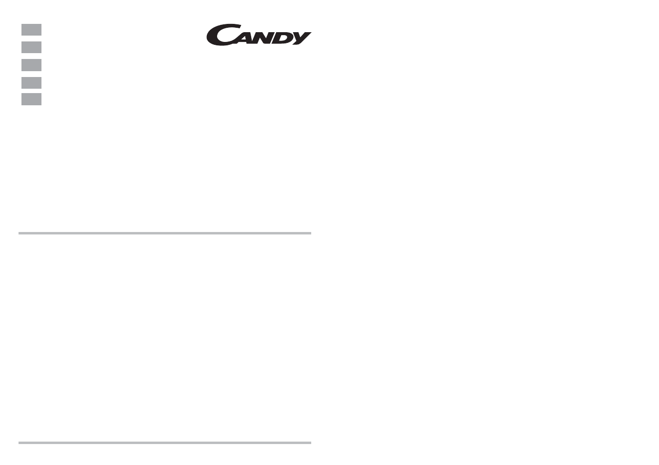 Candy CDI 1010__1 - S User Manual | 69 pages