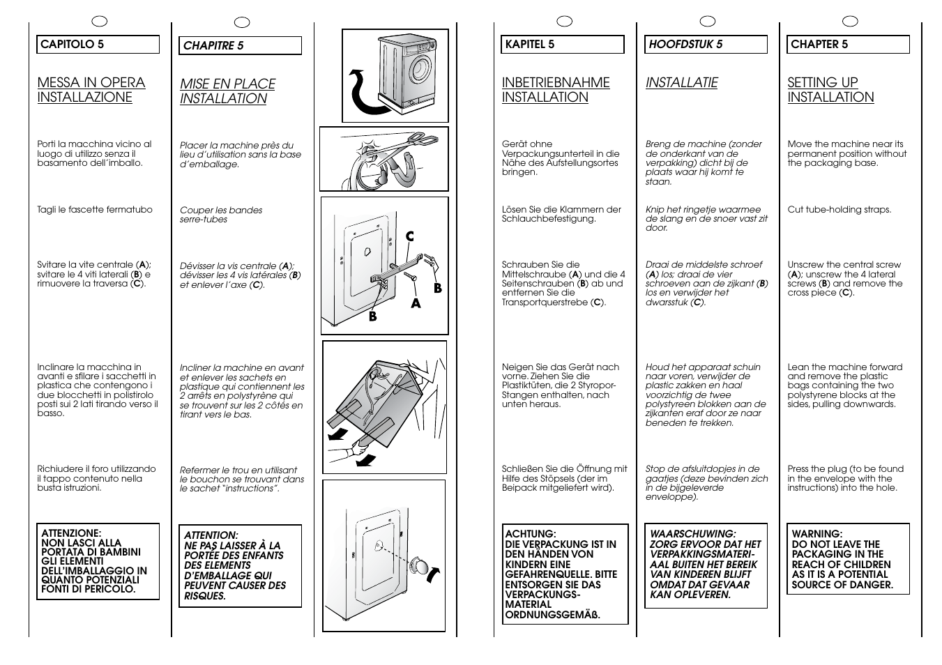 Candy ACTIVA SMART 130 DE User Manual | Page 9 / 37