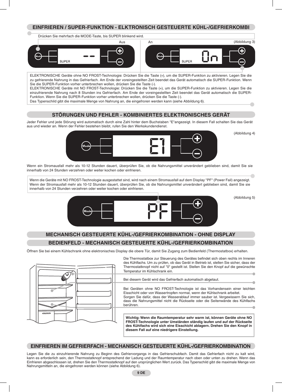 Candy CRCS 6184 X User Manual | Page 10 / 45