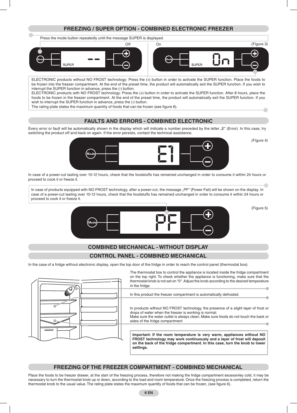 Candy CRCS 6184 X User Manual | Page 7 / 45