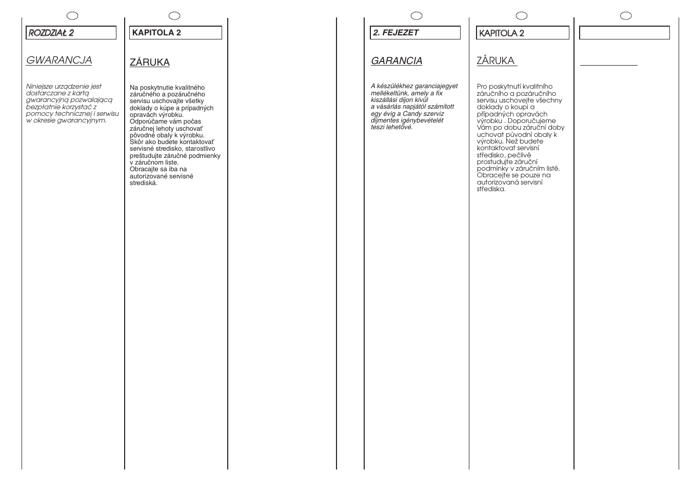 Candy C 1150D-16S User Manual | Page 5 / 41